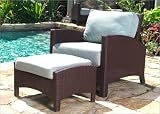 Anacara 6001/6002 Atlantis Lounge Chair and Optional Ottoman