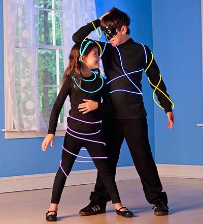 LED Rope Light-Up Costume Kit, Pink-image