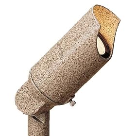 Kichler Lighting 15398BE 12-Volt Low Voltage Micro-Accent Light, Beach