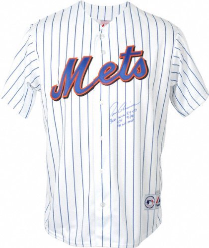 Tom Glavine Autographed Jersey | Details: New York Mets, 300 Win 8-5-07/Cy 1991/1998 & 1995 World Series MVP Inscription