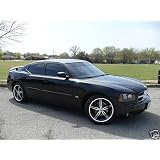 06-10 DODGE CHARGER CHROME FENDER TRIM Wheel Well Molding 2006 2007 2008 2009 2010 
