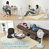 山善(YAMAZEN) 30cmリビング扇風機(リモコン)タイマー付 ホワイトブルー YLR-C301(WA)