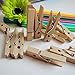 Generic Sturdy Natural Wood Clothespins 1 3/4