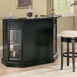 Contemporary Bar Black in Finish by Coaster