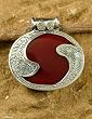 Carnelian pendant, 'Royal Amulet' Carnelian pendant, 'Royal Amulet'