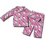 Hello Kitty "The Many Faces of Kitty" Coat Style Pajamas for Girls