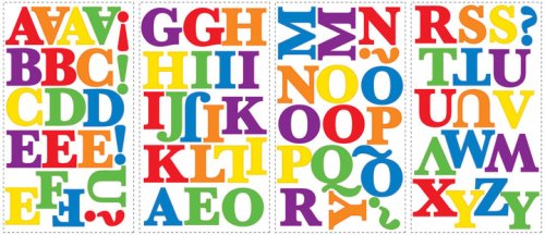 Express Yourself Primary Peel and Stick Wall Decal