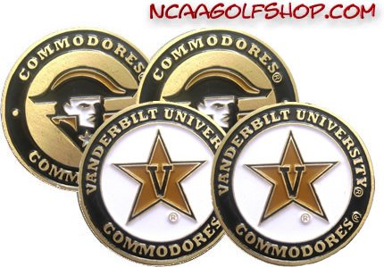 Vanderbilt Commodores Golf Ball Markers