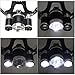 ETpower® 5000Lumen CREE XM-L XML 3 x T6 LED Headlight Light Headlamp Head Lamp Flashlight+ 2 x 18650 Battery + 1 x Charger For Outdoor Sports Like Cmaping Hiking Fishing