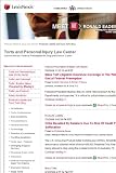 Torts and Personal Injury Law Center Blog