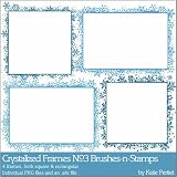 Photoshop Brushes - Crystallized Frames Brushes and Stamps