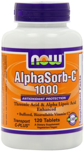 Now Foods AlphaSorb-C 1000mg, Tablets, 120-Count Now Foods AlphaSorb-C 1000mg, Tablets, 120-Count
