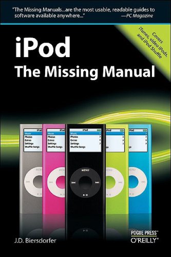 iPod: The Missing Manual under iTunes in The Books Store