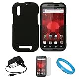 Black Durable 2 Piece Protective Crystal Hard Shield Guard Cover Case for M ....