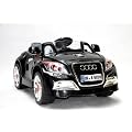 Kid's Ride On Audi TT Black, Reachargeable Battery, 4 Ways Remote Control, MP3 Audio Input