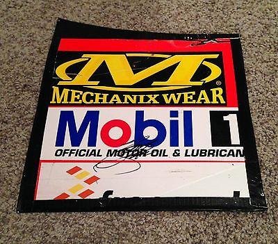 2014 Tony Stewart BASS PRO SHOPS Signed 9X10 Size Race Used Sheetmetal Piece (E) - NASCAR Autographed Race Used Items