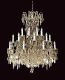 2-447-24-19 Savoy House Lighting Maria Antonieta Bronze and Crystal Chandelier Light