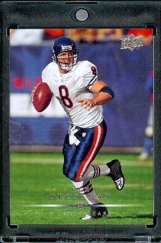 2008 Upper Deck #28???? Rex Grossman - Chicago Bears - NFL Trading Cards in a Protective Display Case!