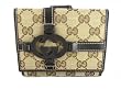 Gucci Wallets (Beige Brown) Large Royal Logo Wallet 181698