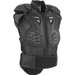 Fox Racing Titan Sport Sleeveless Jacket Men's Roost Deflector Motocross Motorcycle Body Armor - Black