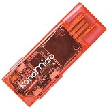GREEN HOUSE microSD対応カンタン手軽デジタルオーディオ Kana micro レッド GH-KANAMR-R