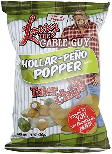 Larry The Cable Guy Jalapeno Popper, 3 Ounce (Pack of 12)