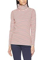 Marc Aurel Camiseta Manga Larga (Blanco / Rojo)