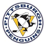 Pittsburgh Penguins NHL Hockey bumper sticker 4" x 4"