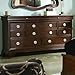 Urban Heights Nine Drawer Dresser In Chocolate Cherry