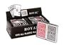 1 Dozen Royal 100% Plastic Bridge Size BIG Numbers Playing Cards