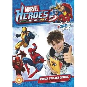 Papier autocollant opaque Marvel