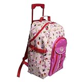Trolley Rucksack in Pink Ice cream design