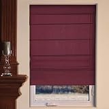 Fabric Roman Shade - Merlot
