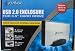 I/O Magic USB 2.0 Enclosure for 3.5 inch IDE Hard Drive - Create your own external hard drive