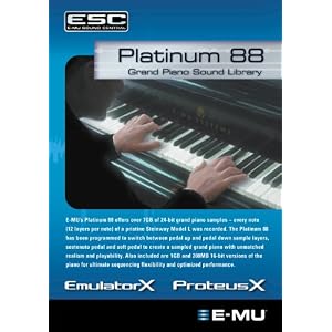 E-MU EM8670 Platinum 88 Grand Piano Sound Library for Emulator X2 and Proteus X2 by 