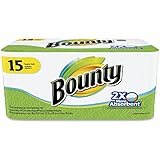 Bounty Paper Towels, White, 15-Count Package