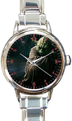 Huashan Custom yoda Round Charm Watch custom watches for women Lightgrey