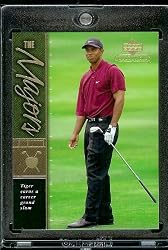 2001 Upper Deck #TWC23 Tiger Woods Golf Card- Mint Condition - Shipped In Protective ScrewDown Case!