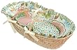 Hoohobbers Doll Moses Basket, Sweet Pea