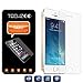 iPhone SE Screen Protector, iPhone 5 Screen Protector - TechZoo iPhone 5S 5 5C Glass Screen Protector - [Tempered Glass] 99% Touch-Screen Accurate, for Apple iPhone 5 / 5S / 5C