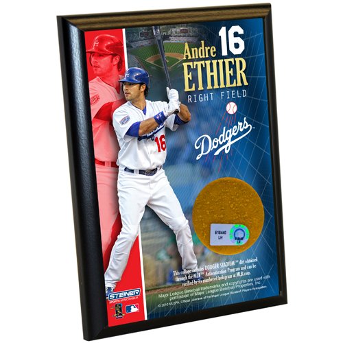 MLB Los Angeles Dodgers Andre Ethier 4-by-6-Inch Plaque