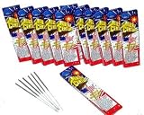 Sparklers 12 boxes of 6 sparklers per box (72 individual sparklers)