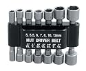 Pro-Grade 14-Piece Power Nut Driver Set - SAE and Metric Drivers - LIFETIME GUARANTEE!