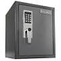 First Alert 2077DF Anti-Theft Safe with Digital Lock, 1.2 Cubic Foot, Gray