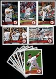 2011 Topps Boston Red Sox Complete Series 1 & 2 Team Set / 25 Cards Including Papelbon, Beltre, Ortiz, Kalish, Lars Anderson RC, Youkilis, Pedroia, Adrian Gonzalez & More!!