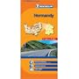 Michelin Map No. 513 Normandy (Normandie) France, Le Havre, Caen and Surrounding Area, Scale 1:200,000 (French Edition)