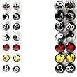 Fake Plugs w/ Assorted Logos Set 28 pcs. Al