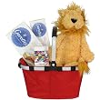 Baby or Child Gift Basket with Reisenthel Carry Bag and Lion Plush
