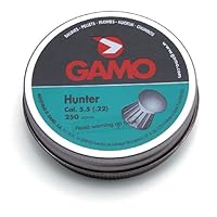 GAMO Round Nose .22 Caliber Hunter Pellets (Tin of 250)