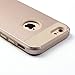 iPhone 6 Plus Protective Case, Lumsing? Hard Soft Rubber Hybrid Shockproof Impact Rugged Armor Defender Case Protective Cover for Apple iPhone 6 Plus (5.5 inch Screen) with Screen Protector (2 in 1/Gold&Gold)